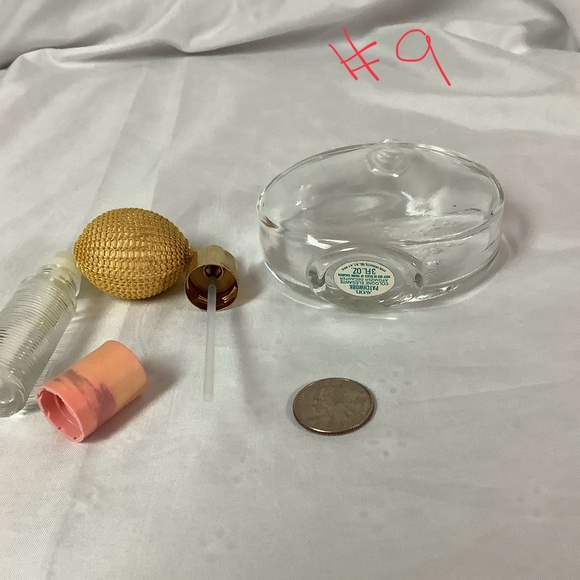 Vintage refillable perfume bottles (#A9) - Picture 3 of 3